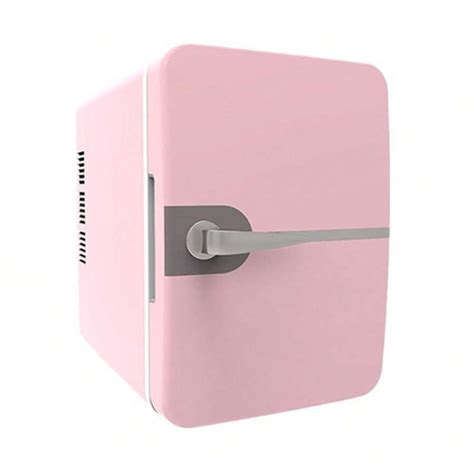 Mini-réfrigérateur de soins de la peau 4 L avec miroir à éclairage LED ...