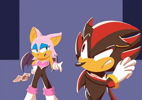 Edward Knight Portfolio - Shadow The Hedgehog and Rouge The Bat