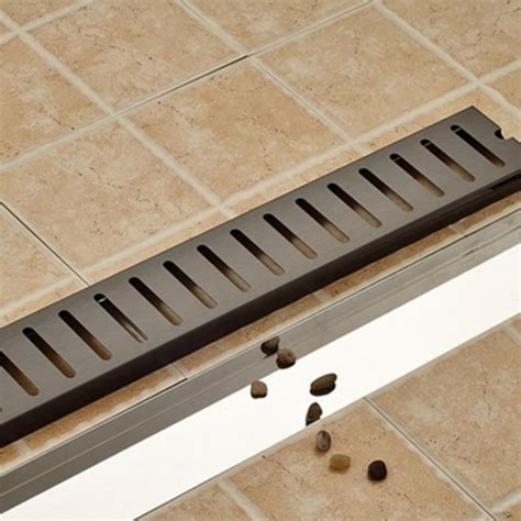 ZAP Wave Shower Drain Channel | 304 Stainless Steel Shower Water Drain ...