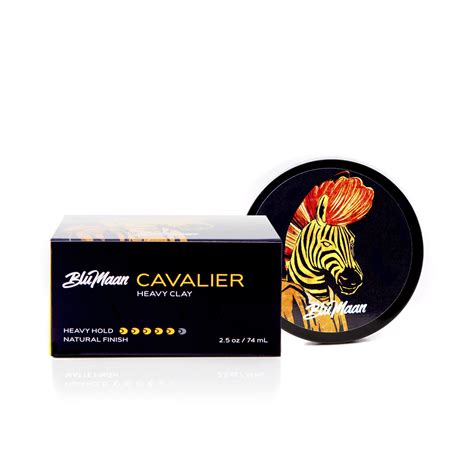 BluMaan Cavalier Men's Hair Clay - Extreme Texture for All-Day Hold - 5 ...