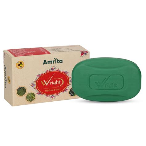Amrita Wright Herbal Soap (75gm Each) Pack of 2– GudHealthy