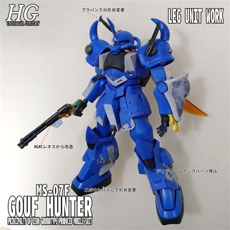 HGUC グフハンター | DMNのガンプラ作成記