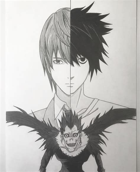 Light Drawing Death Note
