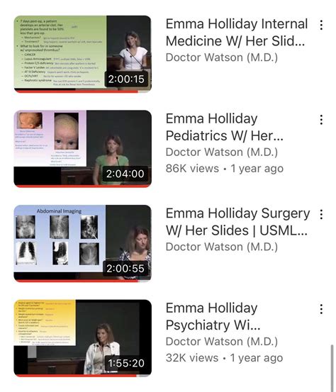 MedStudent on Twitter: "العظيمة الرائعة Emma Holliday مصدر مفيد جدًا ...