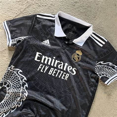 Real Madrid Black Dragon Jersey – Champions Kit