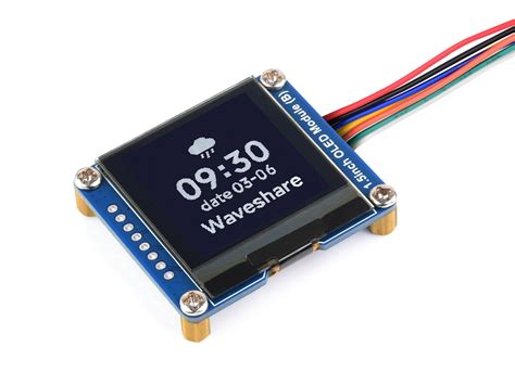 Buy waveshare 1.5inch OLED Display Module 128×128 Resolution I2C OLED ...