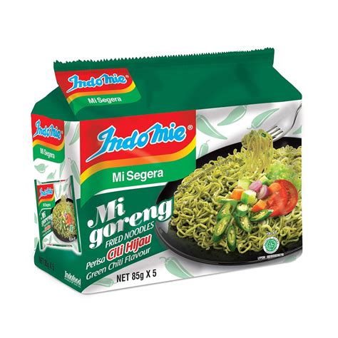 Buy Indomie, Instant Flavour Total 10 packs x 85g, Green Chilli Fried ...