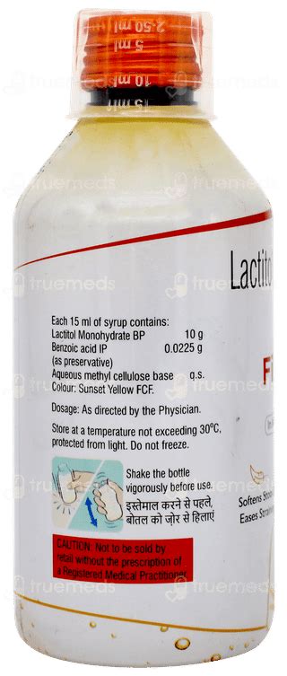 Fiberlact Syrup 180ML: Uses, Side Effects, Price & Substitutes