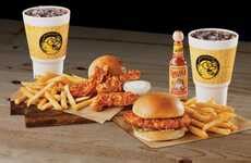 Hot Sauce-Marinated Chicken : spicy chicken item