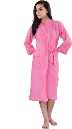 HotGown Pink Large Bath Robe - Buy HotGown Pink Large Bath Robe Online ...