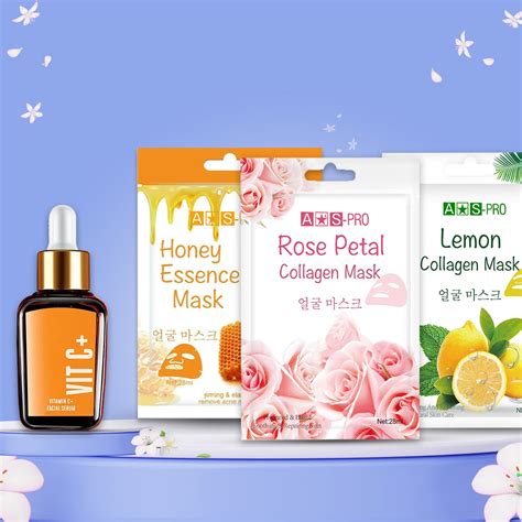 ADS Skin Care Combo Glow Boosting Duo, Vitamin C Face Serum Of Rose Ho ...