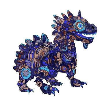 Techno Dragon Background 的图像结果