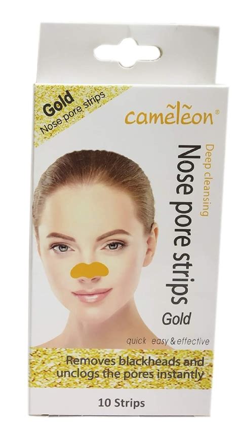 Cameleon Nose Pore and Blackhead Removel Strips, 10 Strips : Amazon.in ...