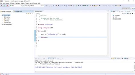 Image result for Tutorial Write a C Program in Eclipse On a Mac