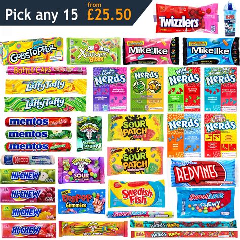 American Candy Soft Chewy And Hard Pick Any 15 Choose | Desertcart INDIA