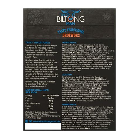 Buy The Biltong Man Spicy Combo | Nice ‘n’ Spicy Biltong and Tasty ...