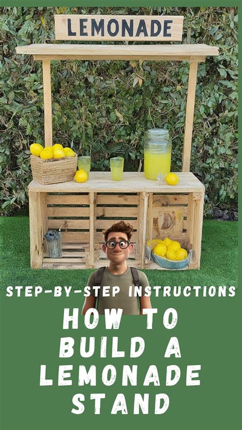 How to Make an Easy Lemonade Stand - step by step instructions in 2024 ...
