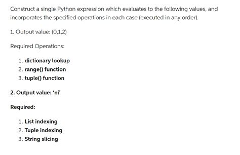 Python Expression 的图像结果