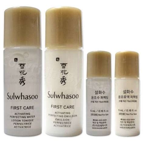 Sulwhasoo First Care Activating Perfecting 5ml Water + Emulsion (10-100 ...