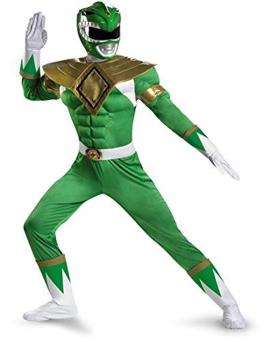 Buy Disguise Sabans Mighty Morphin Power Rangers Green Ranger Classic ...