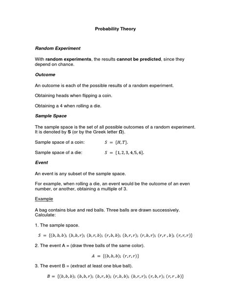 Image result for Probability Theory