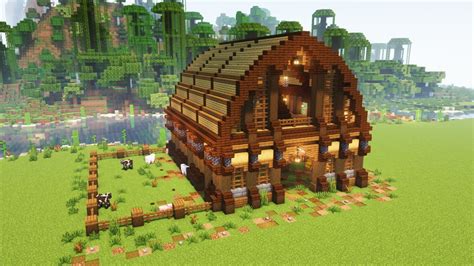 Image result for Minecraft Medieval Barn Tutorial
