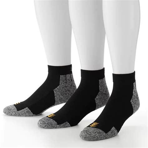 Men's Powersox by GOLDTOE® 3-pack Power-Lites Low-Cut Socks
