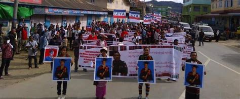 Rally in Myanmar Demands Removal of Manipur Armed Groups From Region ...