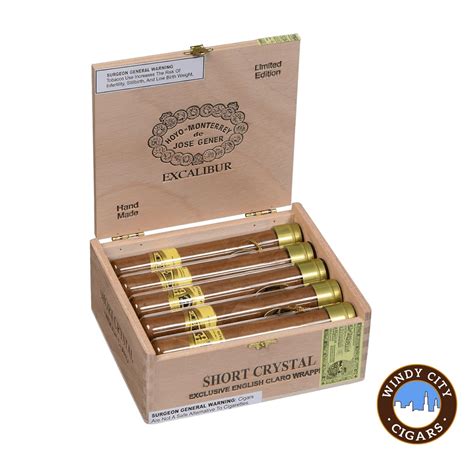 Excalibur Short Crystal Cigars (5 1/4 X 50) - Box of 10 |Windy City Cigars