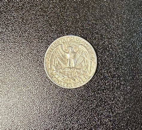 RARE 1967 QUARTER DOLLAR UNITED STATES OF AMERICA NO MINT MARK LIBERTY ...