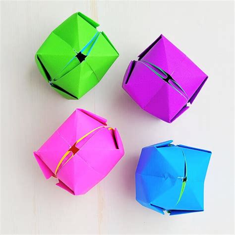 Origami Paper Balloon Tutorial 的图像结果