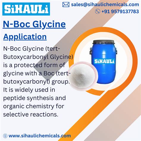 N-Boc Glycine | Sihauli Chemicals