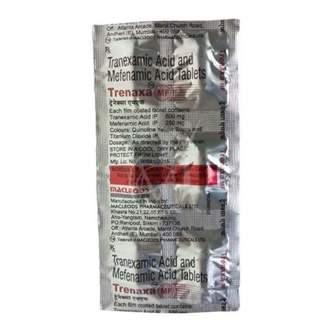 Trenaxa MF Tablet Bulk Supplier in India - Jindal Medical Store