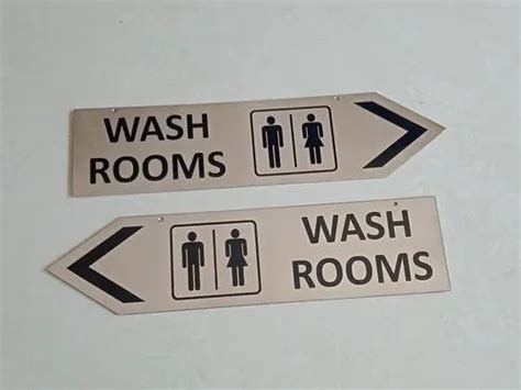 SS Nameboard with engravings - Stainless Steel Gold Door Number Plate ...