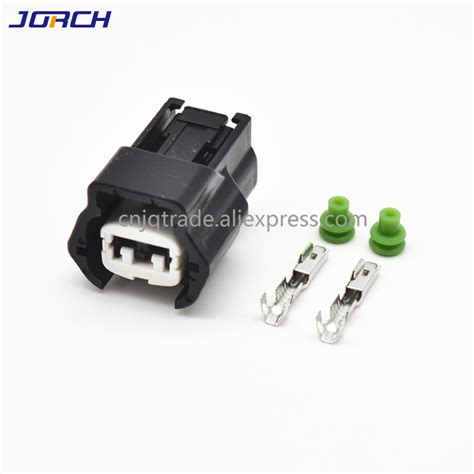5sets 2pin black sumitomo OEM fuel Injector Connector for side feed ...