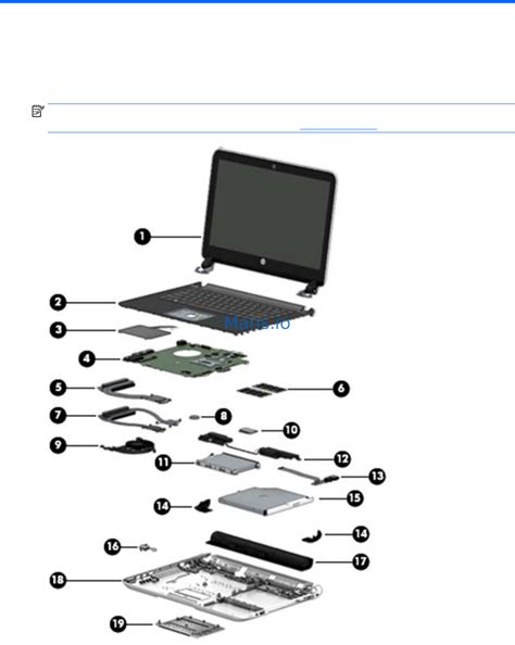 HP Pavilion 14-v222tu [23/95] Illustrated parts catalog