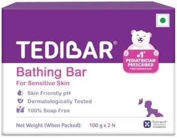 Cetaphil Baby Mild Bar 75gm, Kids Soap for Bath, White, Medium : Amazon ...