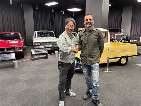 MV Triton Club Founder Visits Mitsubishi Motors Japan