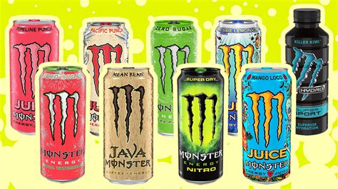 Monster Energy Drink Checklist at Clora Kirkpatrick blog