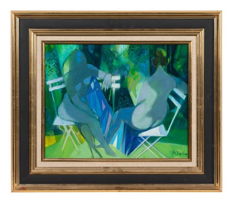 Camille Hilaire | Deux Nus dans un Paysage | MutualArt