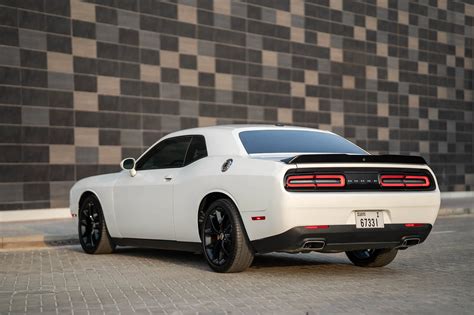 Rent Dodge Challenger White in Dubai - Sportscars - Octane.Rent