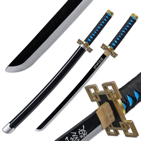 Bamboo Blade Demon Slayer Katana About 31 5 Inch Overall | Desertcart INDIA