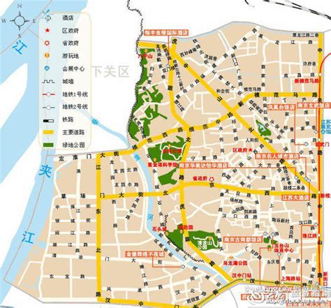 南京地图 - 图片 - 艺龙旅游指南