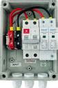 DAYSTAR SOLAR ACDB BOX HAVELLS SINGLE PHASE 32A 2 POLE MCB SIBASS 320 ...