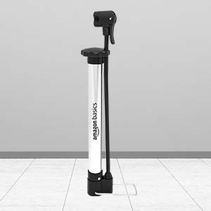 Amazon Basics Pressure Air Pump for Cycles, Balls, Black & Silver ...