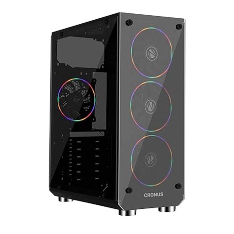 Amazon.in: Buy Zebronics Zeb-Cronus Premium Gaming Cabinet with Mirror ...