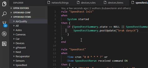 Image result for Visual Code and openHAB