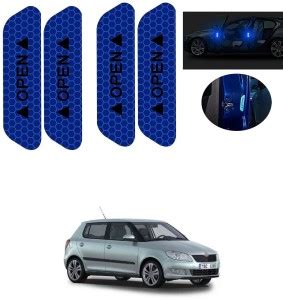 PECUNIA Anti-Collision Universal Car Stickers Warning Strip Tape Sign ...