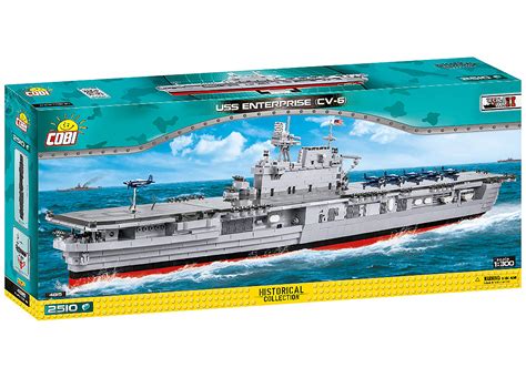 Buy Cobi toys Small Army Ws Uss Enterprise 2510 Pcs, Multicolor ...